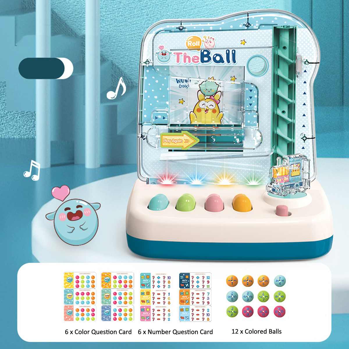미니 퍼즐 공 게임 기계 부모-자식 장난감 키즈 재미 두뇌 핸드 게임 케이스 균형 교육 완구 어린이 선물 용품